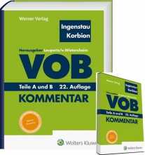 VOB Teile A und B - Kommentar Buch + DVD 