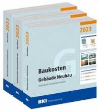BKI Baukosten Neubau 2023. 3 Bände - Gesamtpaket mit ABO-Service! 