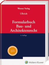 Formularbuch Bau- und Architektenrecht. 