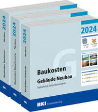 BKI Baukosten Neubau 2024. 3 Bände - Gesamtpaket mit ABO-Service.! 