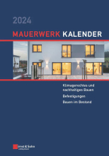 Mauerwerk-Kalender 2024. ABO-Version - € 20,- günstiger! 